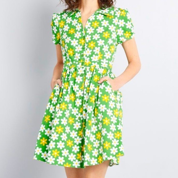Modcloth Dresses & Skirts - Modcloth "Summer School Cool" Shirt Dress